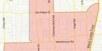 La Galleria Houston mappa
