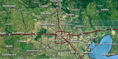 Mappa Radar Houston